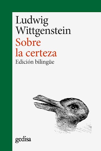 Papel SOBRE LA CERTEZA (EDICION BILINGUE) (COLECCION FILOSOFIA SERIE CLADEMA)