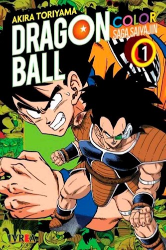 Papel Dragon Ball Color Saga Saiyajin Vol.1