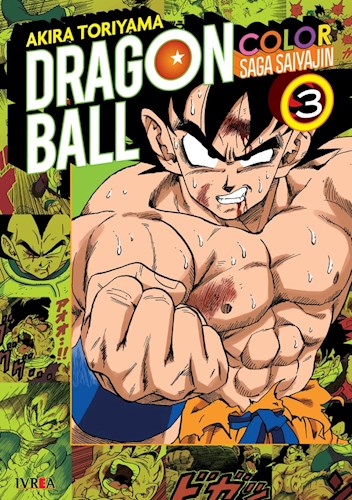 Papel DRAGON BALL COLOR 3 (SAGA SAIYAJIN)