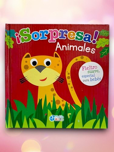 Papel SORPRESA!! ANIMALES FIELTRO SUAVE, ESPECIAL PARA BEBES