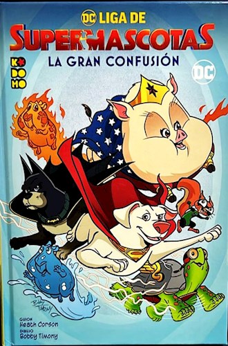 Papel DC LIGA DE SUPERMASCOTAS LA GRAN CONFUSION