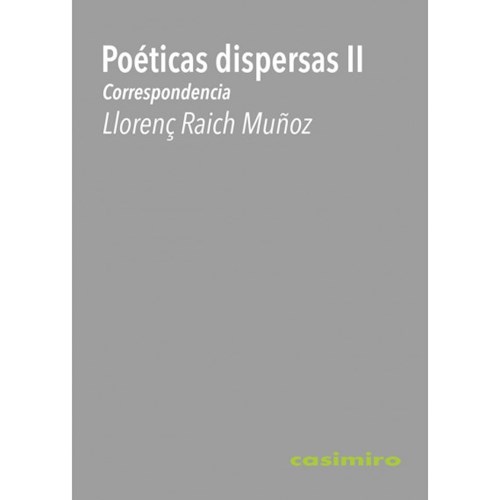 Papel POETICAS DISPERSAS II
