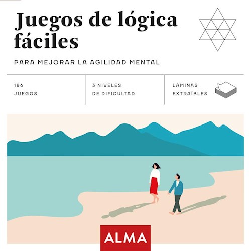 Papel JUEGOS DE LOGICA FACILES PARA MEJORAR LA AGILIDAD MENTAL (186 JUEGOS) (3 NIVELES) (LAMINAS)