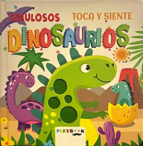 Papel FABULOSOS DINOSAURIOS TOCA Y SIENTE CON TEXTURAS