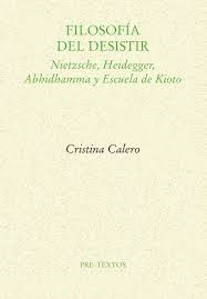 Papel FILOSOFIA DEL DESISTIR
