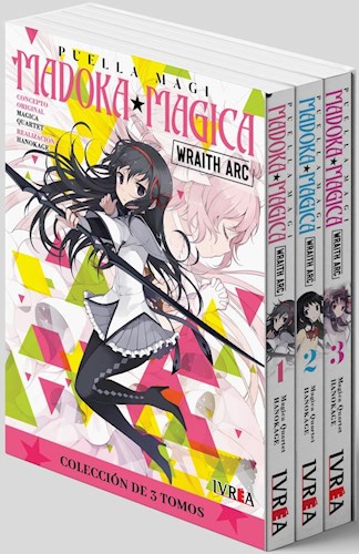 Papel MADOKA MAGICA WRAITH ARC (PACK DE 3 TOMOS 1