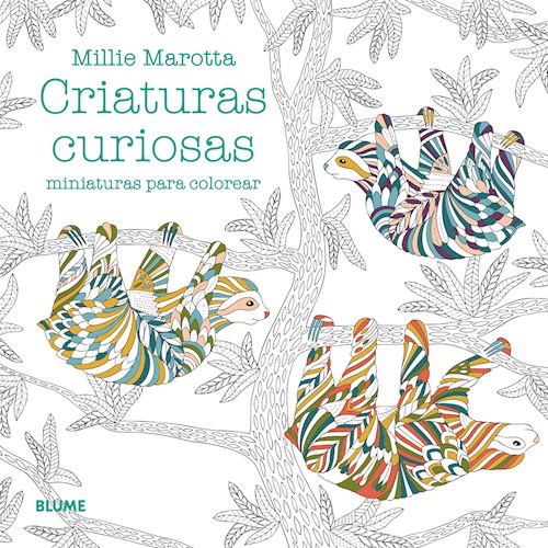 Papel CRIATURAS CURIOSAS (MINIATURAS PARA COLOREAR)