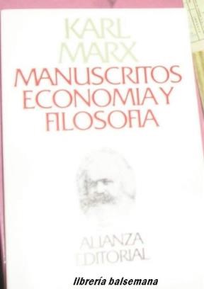 Papel Manuscritos Economia Y Filosofia