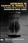 Papel ANTOLOGIA DE CUENTOS DE TERROR 2 (BIBLIOTECA DE FANTASIA Y TERROR) (BIBLIOTECA TEMATICA BT8168)
