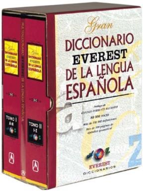 Papel GRAN DICCIONARIO EVEREST DE LA LENGUA ESPAÑOLA [2 TOMOS