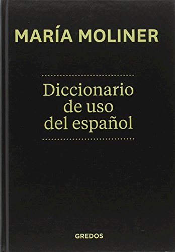 Papel DICCIONARIO DE USO DEL ESPAÑOL