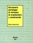 Papel DICCIONARIO PLURILING.DE TERM.DE ARQ.Y CONST