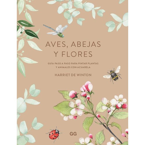 Papel AVES, ABEJAS Y FLORES