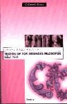 Papel TEXTOS DE LOS GRANDES FILOSOFOS EDAD MEDIA (CURSO DE FILOSOFIA TOMISTA 13)