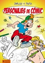 Papel Dibujo Y Pinto Personajes De Comic