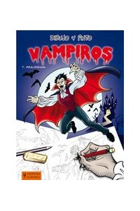 Papel Vampiros . Dibujo Y Pinto