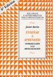 Papel ENSEÑAR A APRENDER INTRODUCCION A LA METACOGNICION