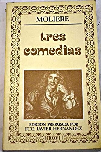 Papel TRES COMEDIAS (MOLIERE)
