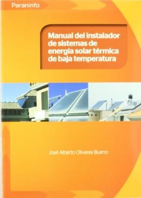 Papel MANUAL DEL INSTALADOR DE SISTEMAS DE ENERGIA SOLAR TERMICA DE BAJA TEMPERATURA