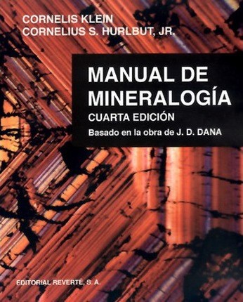 Papel MANUAL DE MINERALOGIA 1 (4 EDICION)
