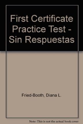 Papel RICHMOND FIRST CERTIFICATE PRACTICE TESTS (WITHOUT ANSWERS)