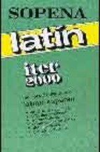 Papel Diccionario Latin Iter 2000