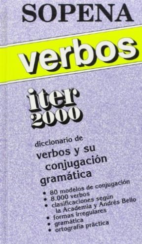 Papel DICCIONARIO DE VERBOS Y SU CONJUGACION GRAMATICA