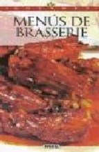 Papel MENUS DE BRASSERIE (COLECCION GOURMET)