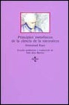Papel PRINCIPIOS METAFISICOS DE LA CIENCIA DE LA NATURALEZA (CLASICOS DEL PENSAMIENTO)