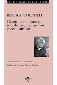 Papel Caminos De Libertad: Socialismo Anarquismo Y Comunismo