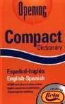 Papel OPENING COMPACT DICTIONARY ESPAÑOL INGLES/INGLES ESPAÑO