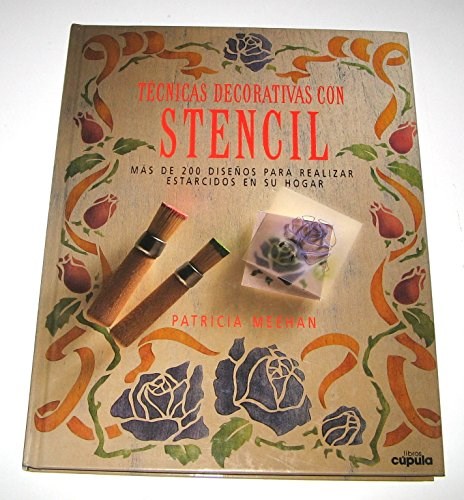 Papel TECNICAS DECORATIVAS CON STENCIL MAS DE 20 DISEÑOS PARA