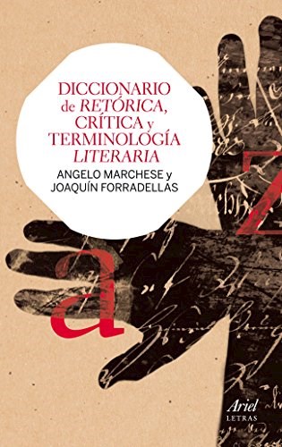 Papel DICCIONARIO DE RETORICA CRITICA Y TERMINOLOGIA LITERARIA (ARIEL LETRAS)
