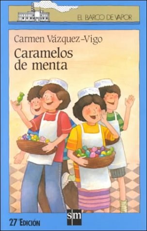 Papel CARAMELOS DE MENTA (BARCO DE VAPOR AZUL) (7 AÑOS)