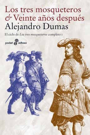 Papel CICLO DE LOS TRES MOSQUETEROS (3 TOMOS) (POCKET EDHASA) (ESTUCHE)