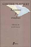 Papel RAZONES Y OSADIAS (EDICION DE JORDI LLOVET) (COLECCION AFORISMOS) (CARTONE)