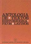 Papel Antología De Textos Historiográficos Latinos