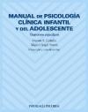 Papel MANUAL PSICOLOGIA CLINICA INFANTIL Y ADOLESC.-TRASTORNOS ESP