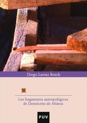 Papel LOS FRAGMENTOS ANTROPOLOGICOS DE DEMOCRITO