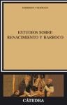 Papel ESTUDIOS SOBRE RENACIMIENTO Y BARROCO (CRITICA Y ESTUDIOS LITERARIOS)