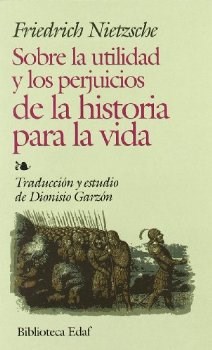 Papel SOBRE LA UTILIDAD Y LOS PERJUICIOS DE LA HISTORIA PARA LA...