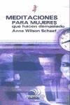 Papel MEDITACIONES PARA MUJERES QUE HACEN DEMASIADO