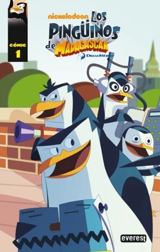 Papel LOS PINGUINOS DE MADAGASCAR COMIC 1