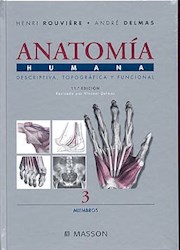 Papel Anatomia Humana Vol. 3: Miembros Ed.11