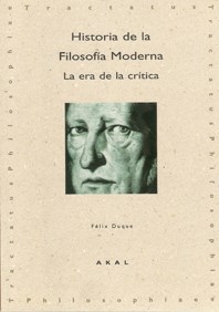 Papel HISTORIA DE LA FILOSOFIA MODERNA LA ERA DE LA CRITICA (COLECCION TRACTATUS PHILOSOPHIAE 8)