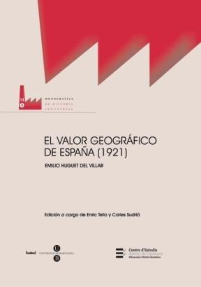 Papel El valor geográfico de España (1921)