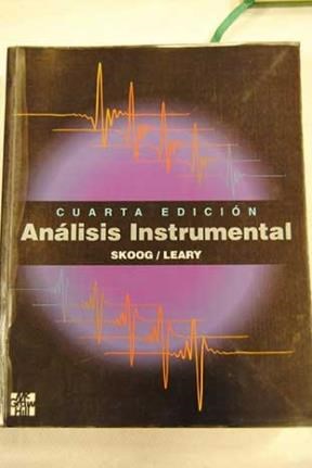 Papel ANALISIS  (4 EDICION) PRINCIPIOS DE ANALISIS INSTRUMENTAL