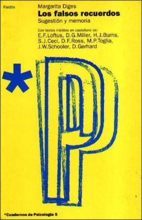 Papel FALSOS RECUERDOS LOS SUGESTION Y MEMORIA (CUADERNOS DE  PSICOLOGIA 64005)