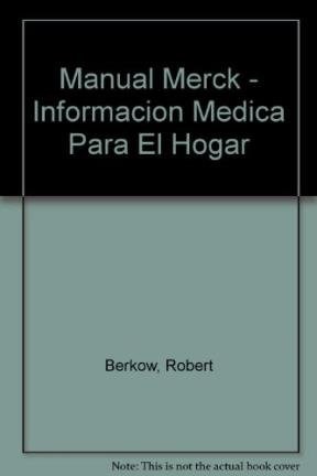 Papel MANUAL MERCK DE INFORMACION MEDICA PARA EL HOGAR (CARTONE)