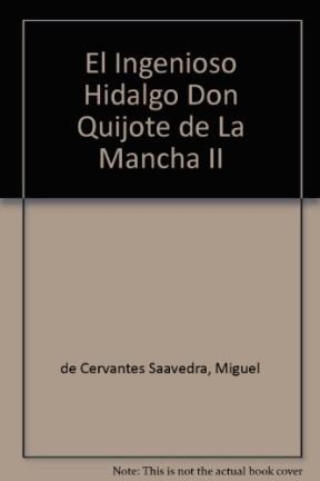 Papel Ingenioso Hidalgo Don Quijote De La Mancha2T